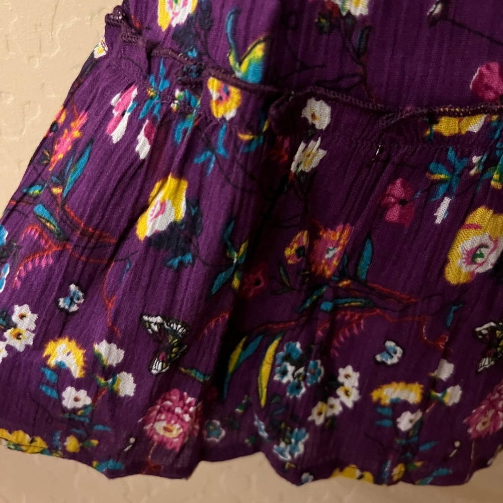 Anthony Richards Purple Floral & Butterfly Print Sundress - Picture 10 of 16